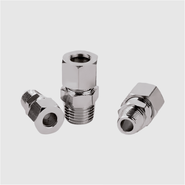 Incoloy 800H High Pressure Double Ferrule Tube Fittings