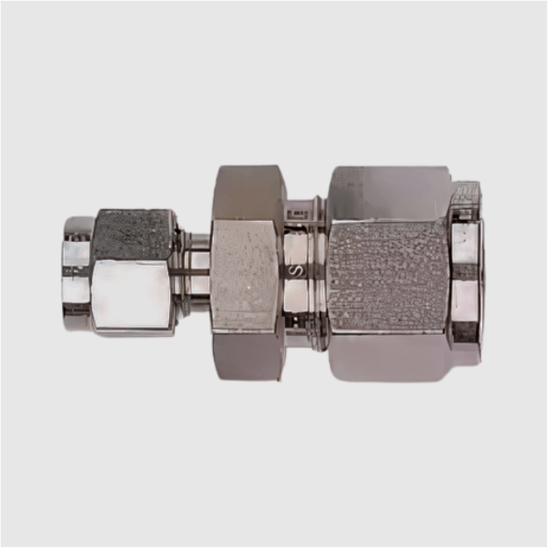 UNS S31254 High Pressure Double Ferrule Tube Fittings